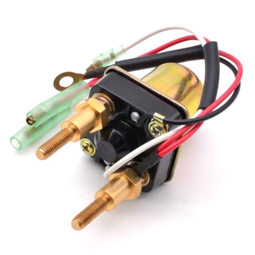 Starter Relay Solenoid Compatible para Kawasaki 650SX 1987-1991, X2 1991, WSM 004-130 Reemplazo Motor de Arranque #27010-3705 miniatura 2