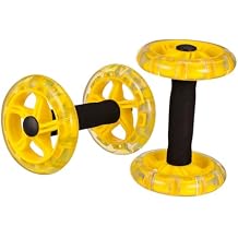 Fitness Ab Roller for Core Strengthening and Tummy Shaping Wheels with Non Slip Handles Lightweight Exercise Equipment for Men and Women