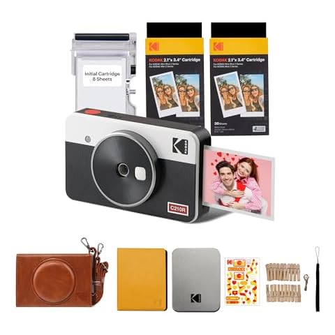 KODAK Mini Shot 2 Retro Instant Camera and Printer Cover