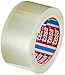 tesapack Solid und Strong - leise abrollbares Paketband / Packband zum sicheren Verschließen von Paketen. Verfügbar in: Transparent und Braun
