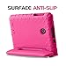BMOUO Kids Case for Alcatel Joy Tab 8/3T 8 Tablet 2018/Alcatel A30 Tablet 8 2017, Lightweight Kid-Proof Handle Stand Case for Alcatel Joy Tab 2019/ Alcatel 3T 2018/ Alcatel A30 2017 8 - Rose