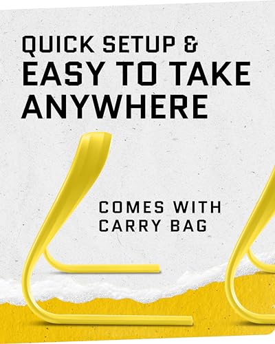 SKLZ Unisex Trainingshurden Hurdle 6er-pack Trainingsh rden, gelb/Schwarz, Einheitsgröße EU