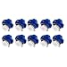 CCIYU (Total of 10 Pcs) Car T5 B8.4D 5050 1SMD Purple Blue LED Lamps Dashboard Side Indicator Lights