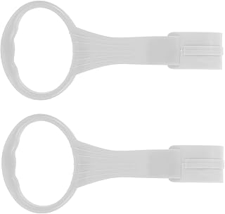 CLISPEED 1 Par De Anel De Puxar Para Bebê Anel De Puxar Para Berço Anéis De Suporte Para Cama De Bebê Berçário Anéis De Berço Assistente De Suporte Para Cama Ferramenta De Treinamento De