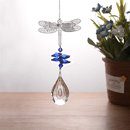 Dragonfly Crystal Suncatcher Prisms Bead Hanging Crystal for Windows Prisms Garden Wedding Christams Decor Rainbow Maker… - Image 5