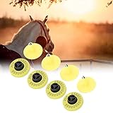 Qukaim Tier-Ohrmarke, elektronische Ohrmarken, 100 Stück, professionelle Tier-Ohrmarken für Schweine, Kühe, Pferde