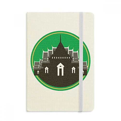 Journal A5 Thaïlande multicolore en tissu pour vos notes de voyage