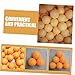 YARNOW 100pcs Perforated Table Tennis Training Practice for Machine Use Skills for Levels for Leisure and Competition