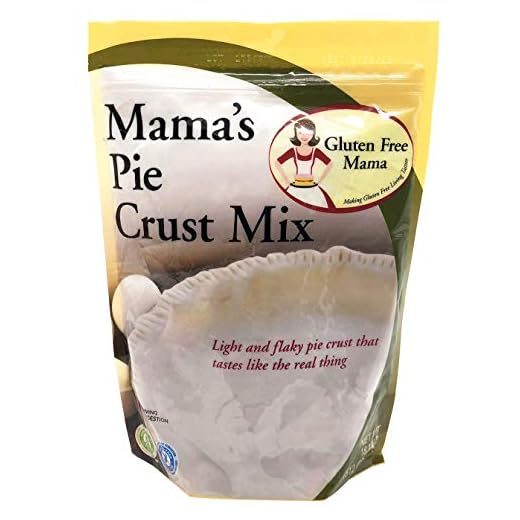 6054 | Gluten Free Mamas Pie Crust Mix | 18 oz. Bag. Light and Flaky - Certified Gluten Free Ingredients - All Purpose - Safe for Celiac Diet - Easy to Store