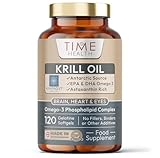 RIMFROST® Antarctic Krill Oil | Ultra Rich Omega-3 Including DHA/EPA Phospholipids & Astaxanthin | 120 Softgel Capsules | Fast Absorption & Highly Efficient | No Aftertaste | Sustainable