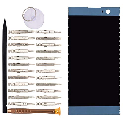 LCD Screen Display with Digitizer Touch Panel Without Bezel Frame for Sony Xperia XA2 H3113 H3123 H3133 H4113 H4133(Blue)