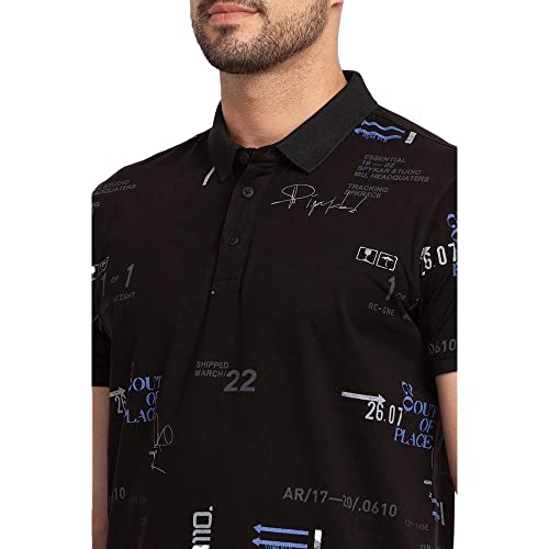 Image of Spykar Men's Regular Fit Raised Collar Full Sleeve Checked Casual Shirts