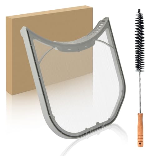 ADQ56656403 Dryer Lint Filter Screen Replacement for LG WashTower & Dryers | Compatible with DLEX4000W DLGX4001W DLGX4201B DLGX4201W | 11.2 10.9 Lint Trap | Replaces 4960837 AP7012980 PS16546780
