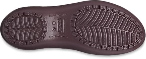 Crocs Women's Kadee Ballet Flats, Dark Cherry, Numeric_8 | Image 2