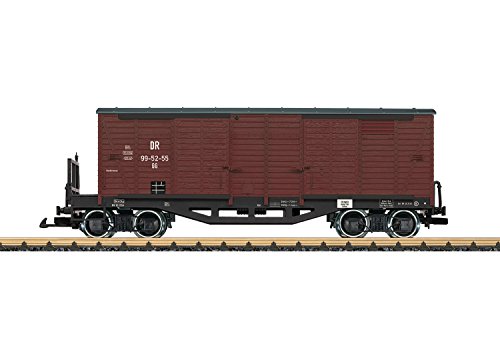 Preisvergleich Produktbild LGB 42639 - Gedeckter Güterwagen DR