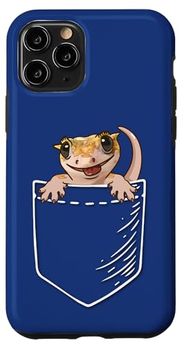 Kids Boys Girls Pet Lizard Pocket Pangea Crested Gecko Lover �X�}�z�P�[�X iPhone 11 Pro �p