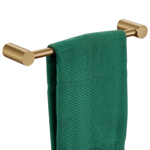 Image of KOKOSIRI Bathroom Towel Holder 12-Inch Hand Towel Bars Wall Mounted Bathroom Hardware Accessories Champagne Bronze Stainless Steel, B4007CPG-L12
