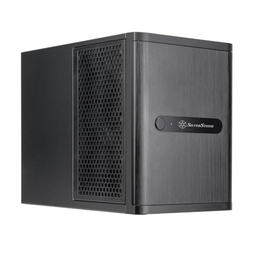 Image of SilverStone Technology CS240 4-Bay U.2 Tri-Mode Hot-Swap High-Performance Mini-ITX NAS Chassis, SST-CS240B