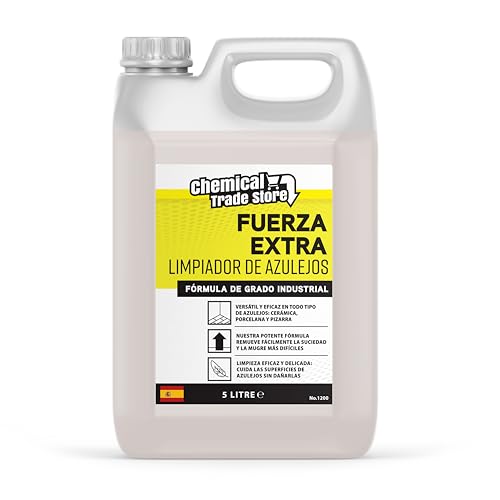 Chemical Trade Store - Limpiador de azulejos, solución de limpieza para suelos de cerámica, piedra natural, potente eliminación de suciedad, 5 litros