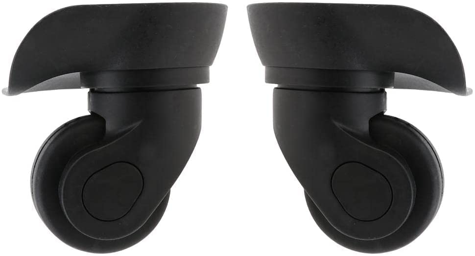 Spinner Caster,Swivel Wheels Replacement,1 Pair Universal Swivel Suitcase Luggage Mute Casters Replacement Wheels- Easy to Use Than Baggage Wheel Without Any Effort