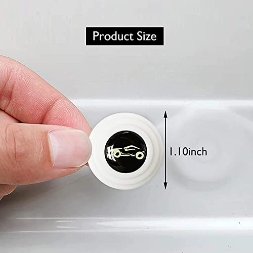 Image of BRAINLE Rubber Shock Absorber for Car Door Protection Guard Accessories and Gadgets, Durable Pads and Protectors (UV)