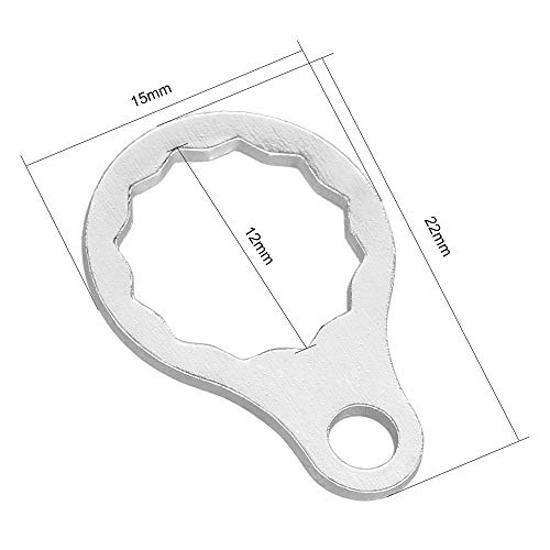 Equipamento de pesca, Andoer Carretel de pesca parafuso porca tampa alça peças de reparo placa de tr