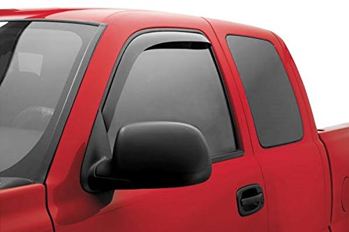 Hs Power Smoke Window Visors Sun/Rain Guard Deflector 2002-2009 For Chevy Trailblazer / Envoy #TOP3