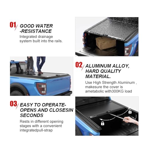 Accessoires de bâche de benne rétractable Isuzu D-MAX - 5
