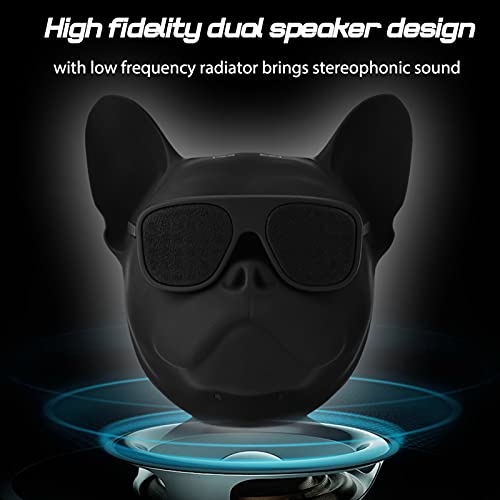 Altoparlante Bluetooth, Altoparlante creativo a forma di cane Lettore musicale stereo portatile a forma di cane con chip Bluetooth 4.1 Altoparlante Wireless Bluetooth Ampia memoria con 32G