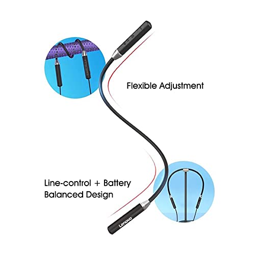 Écouteurs Intra Auriculaires LENOVO HE06 Bluetooth 5.0 IPX5 120 heures d'autonomie - vue 7