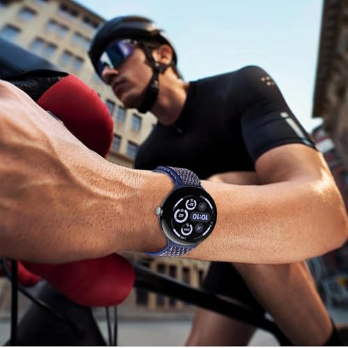 Correa deportiva de nylon para Google Pixel Watch 45mm miniatura 7