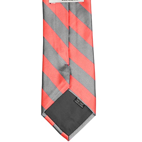 Image of tiemart Men's Striped Tie Standard Length