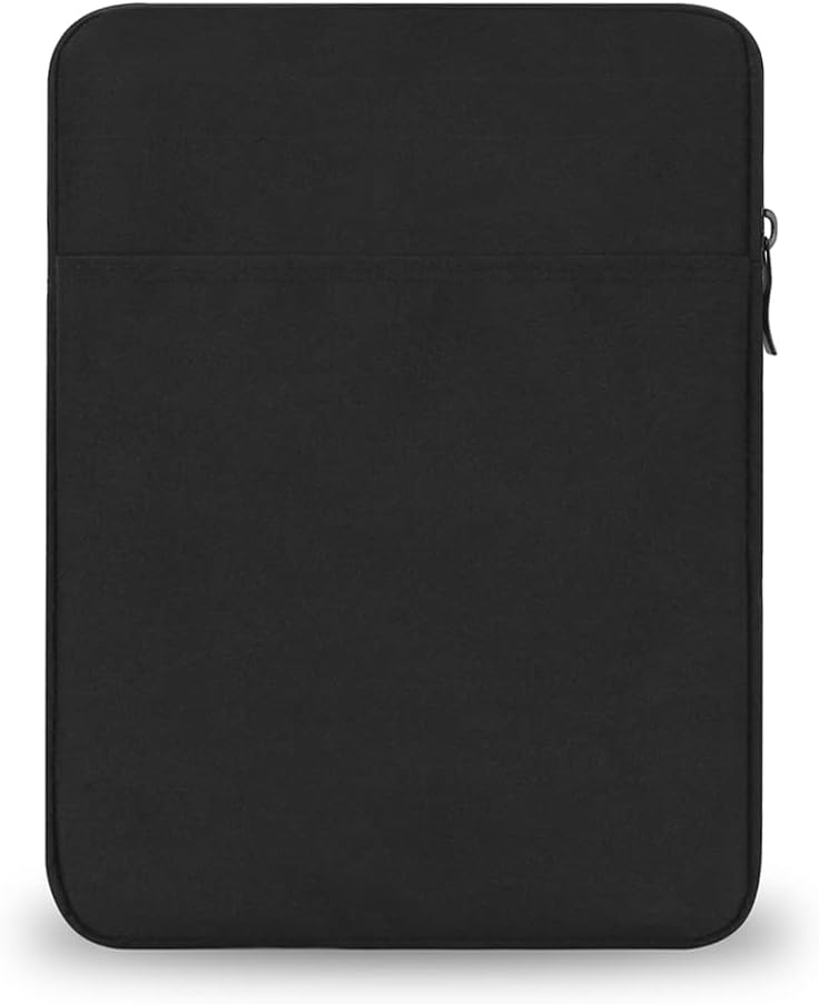 Premium Water-Resistant Sleeve Case Trackpad Protector for Apple Magic Trackpad 3 / Magic Trackpad 2 Accessory Durable Touchpad Protective Bag Cover with Pouch for Charger Cable (Black)