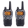 Midland C1180 XT70, Radio Dual Band Ricetrasmittente Professionale Walkie Talkie Ricarica Rapida, Formato 69 LPD e 24 PMR446, Raggio 12 km, 38 Toni, 83 Codici, Set di 2 Ricetrasmettitori, Grigio