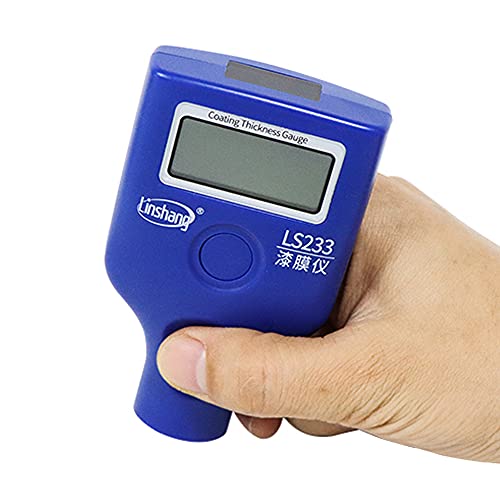 Medidor de Espesor de Pintura Automotriz LS233 con Doble Pantalla Fe/NFe miniatura 3
