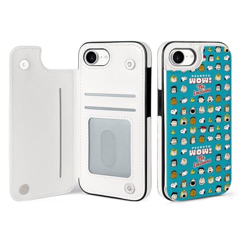 手帳型 スヌーピー (1) 対応 IPhone16E ケース 全機種対応 カード収納 スマホケース 財布型 カバー 携帯ケース おしゃれ 全面保護 Puレザー スタンド機能