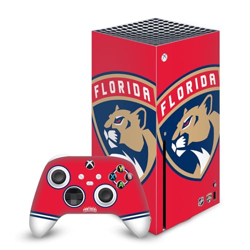 Autocollant de jeu Xbox Series X Florida Panthers pour masquer les rayures