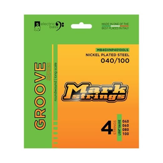 Markbass - MB electric bass nickel plated steel - 040 060 080 100 - DS53082