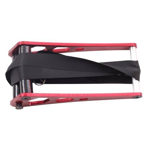 Red Bow Opener,Bow Press for Compound Archery, Aluminum Alloy Ratchet Press Open Tool,Practical Handle for Home,Archery Clubs,Teaching Places