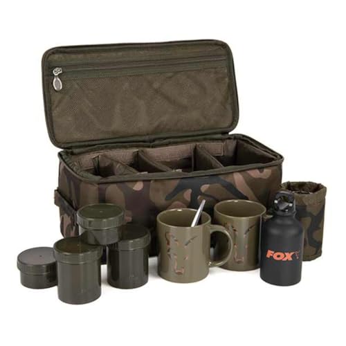 Fox Camolite Brew kit Bag 39x15x18cm - Angeltasche, Transporttasche zum Karpfenangeln, Zubehörtasche