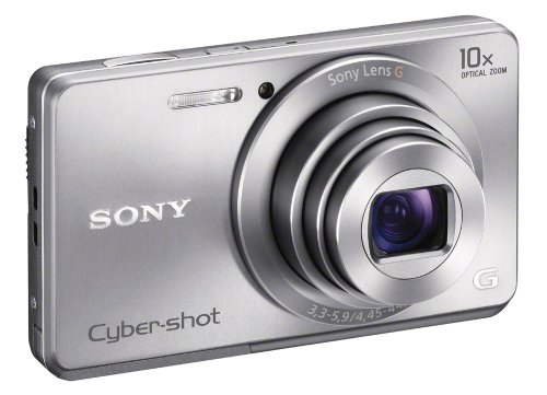 Sony Cyber-Shot Dsc-W690 16.1 Mp Digital Camera With 10X Optical Zoom And 3.0-Inch Lcd (Silver) (2012 Model) #TOP3