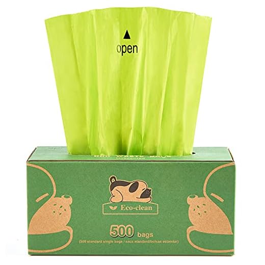 Dog Poop Bags, Poop Bags for Large Dogs, 500 Bags on a Large Single Roll, Leak-Proof, Earth-Friendly Dog Waste Bags