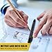 Gifts for Men, 9 in 1 Multitool Pen Set, Cool Gadgets for Men Dad Him Boyfriend Husband Fathers Day Birthday Gifts, Tool Pen with Led Light, Stylus, Screwdriver, Bottle Opener, Ruler, Level(Black)