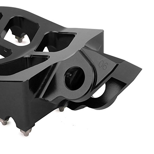 Anxin Dirt Bike Foot Pegs Footpegs Footrest Foot Pedals Rests Cnc Mx For Kx65 00-20 Kx80 98-00 Kx85 01-22 Kx100 98-21 Klx140 08-23 Kx112 2022 Pit Bike Motorcycle Black #TOP7