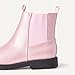 Amazon Essentials Girl's Chelsea Ankle Boots, Pink Glitter, 12 Little Kid