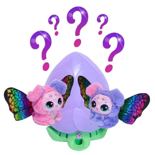 Hatchimals Bloomables Puppyfly, Interaktives Spielzeug mit Überraschung, doppelter Verwandlung und über 100 Geräuschen und Reaktionen, für Kinder ab 4 Jahren