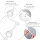 2 Stück Pumpspender Kompatibel mit Monin Kaffee Sirup Pumpe Snap-on Sirup Spender für Monin Dosierpumpe 10ml Seifenspender Pumpkopf für 700ml Flaschen Wiederverwendbar Pumpaufsatz
