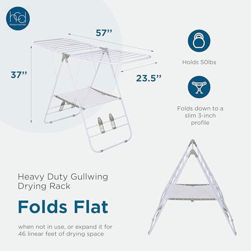Honey-Can-Do DRY-01610 Heavy Duty Gullwing Drying Rack thumb #3