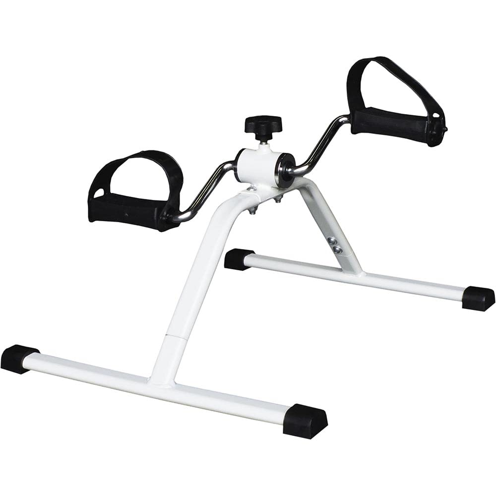 Tima Pedal Exerciser Portable Mini Bike, Non Skid Cycle Aid with Adjustable Footstraps Resistance Ab Care King Toner-image-46