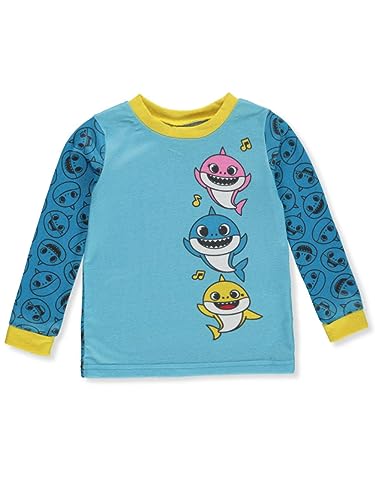 Baby Shark Boys' 2-Piece Pajamas Set Outfit - blue/multi, 4t2